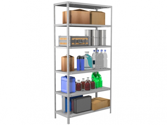 Стеллаж металлический MS Standart 220/100х40/6